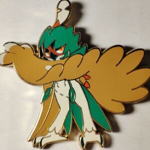 Pokemon TCG Decidueye Enamel Pin Official Nintendo Collectible Lapel Badge
